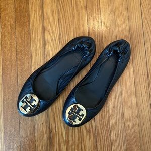 Black Tory Burch Flats